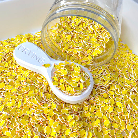 Yellow Duck, Animal Polymer Clay Sprinkle (NOT EDIBLE,5MM/10MM) D35-29/30
