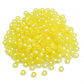 7MM Translucent Heart Acrylic Flat Round Beads