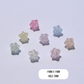 11MM Pastel Puffy Sparkle Candy-Colored Acrylic Star Bead