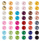 4MM ABS Acrylic Round Bead Kits (3480 Beads)