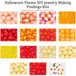 8MM Halloween and Autumn Themed Acrylic Bead Kit (350 Beads)