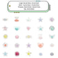 Multiple Macaron Translucent Shape Bead Kits (193 Beads)