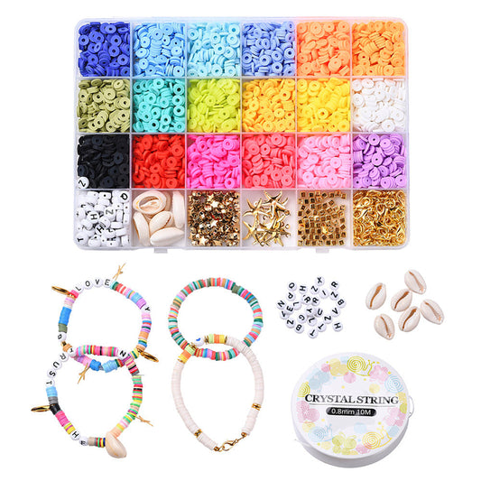 6MM Polymer Clay Heishi Bead Kits (3000 Beads)