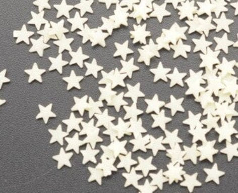 FAKE 5MM/10MM Glow-in-Dark Star Polymer Clay Sprinkle (NOT EDIBLE) D18-20