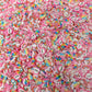 FAKE Pink Happy Skies, Sky Polymer Clay Sprinkle Mix (NOT EDIBLE) D37-23