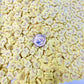 FAKE 5MM/10MM Smiling Yellow Star Polymer Clay Sprinkle (NOT EDIBLE) D18-29/34