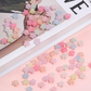 BULK 10MM Pastel Sparkle Candy-Colored Acrylic Star Bead