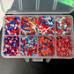 FAKE Fourth of July Themed, USA Polymer Clay Sprinkle Set/Box