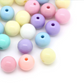 6MM/8MM Pastel Round Acrylic Spacer Beads