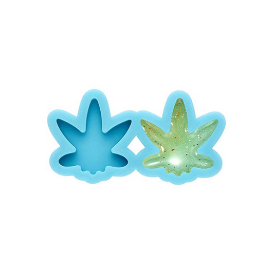 13MM Leafy Themed Silicone Earring Molds