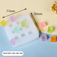 10MM 9 Cube Silicone Mold