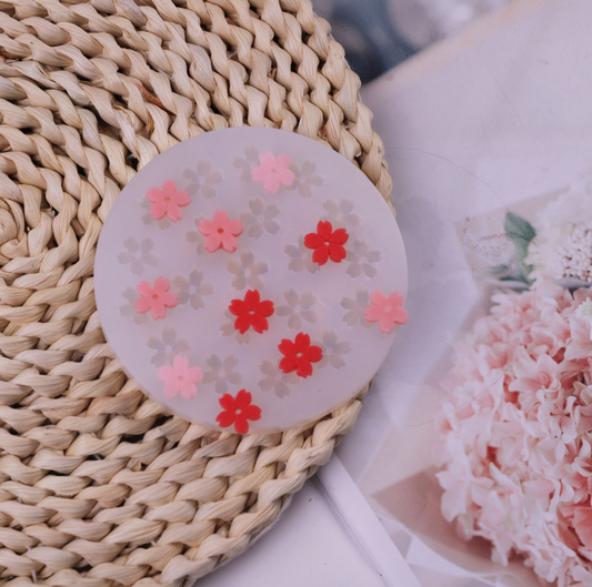 Cute 11MM Sakura Flower Reusable Silicone Mold