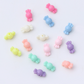 9MM x 16.5MM Pastel Neon Rainbow Wrapped Candy Beads