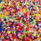 FAKE 5MM Colorful Flower, Floral Polymer Clay Sprinkle Mix (NOT EDIBLE) D29-29