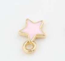 Tiny Star Enamel Charm (approximately 7mm)