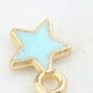 Tiny Star Enamel Charm (approximately 7mm)