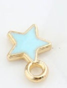 Tiny Star Enamel Charm (approximately 7mm)