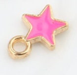 Tiny Star Enamel Charm (approximately 7mm)