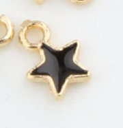 Tiny Star Enamel Charm (approximately 7mm)