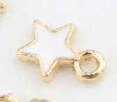 Tiny Star Enamel Charm (approximately 7mm)