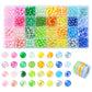 8MM ABS Acrylic Bead Kit with Crystal String (800 beads)