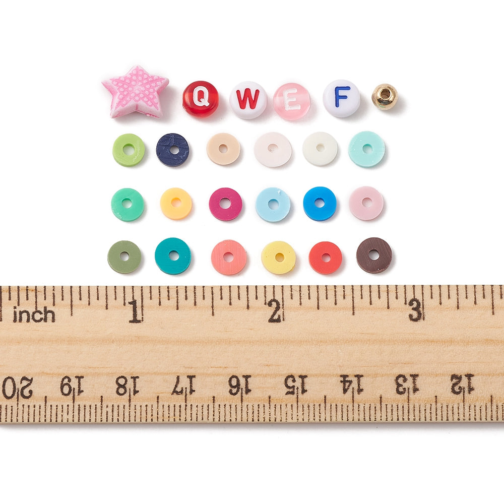 6MM Heishi Bead Bracelet Making Kit