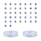 Acrylic Letter & Number Bead Set (1100 Beads + Elastic String) NO BOX