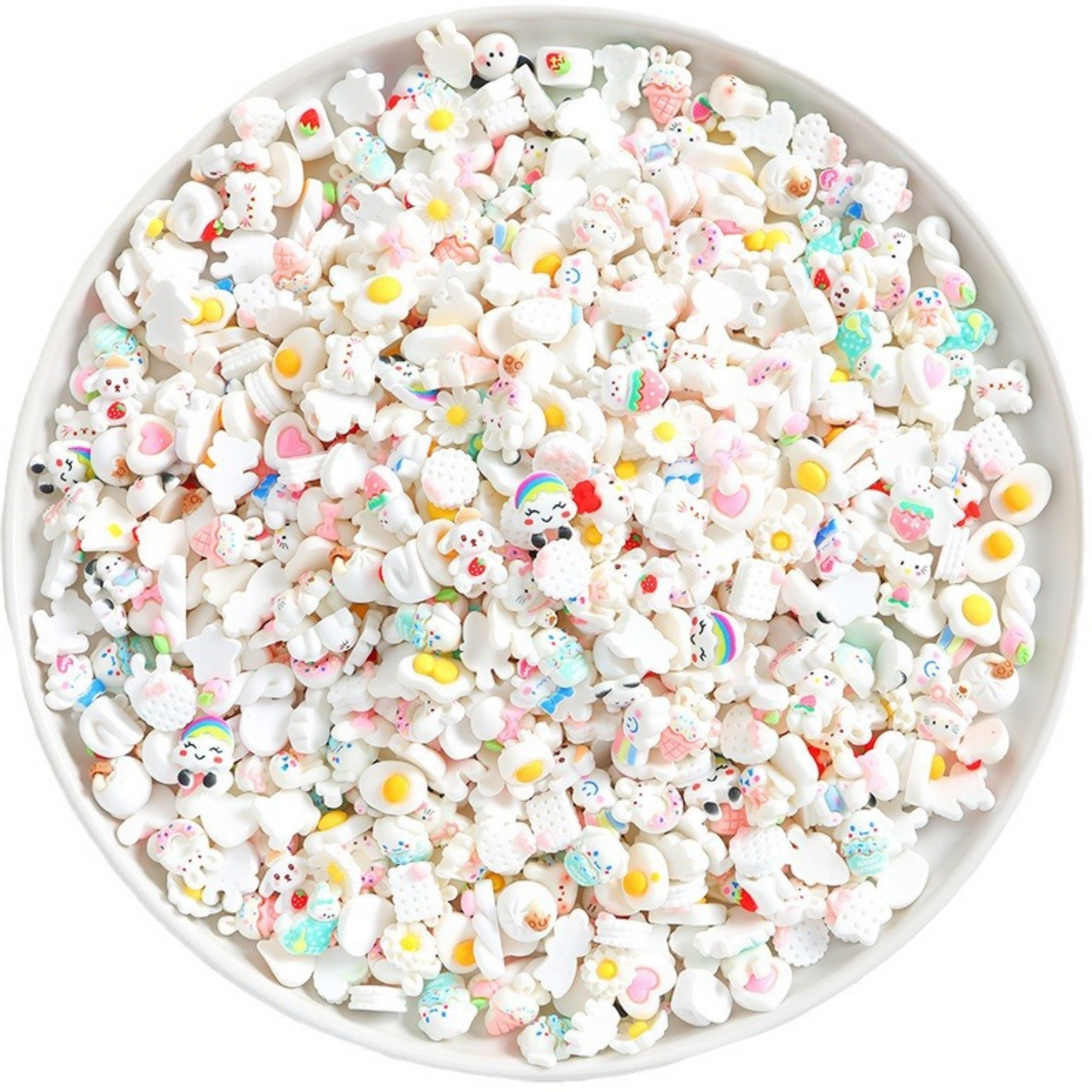 MINI Color Coordinated Random Mix Nail Charms, 3D Nail Art Charms, Mini Cabochon