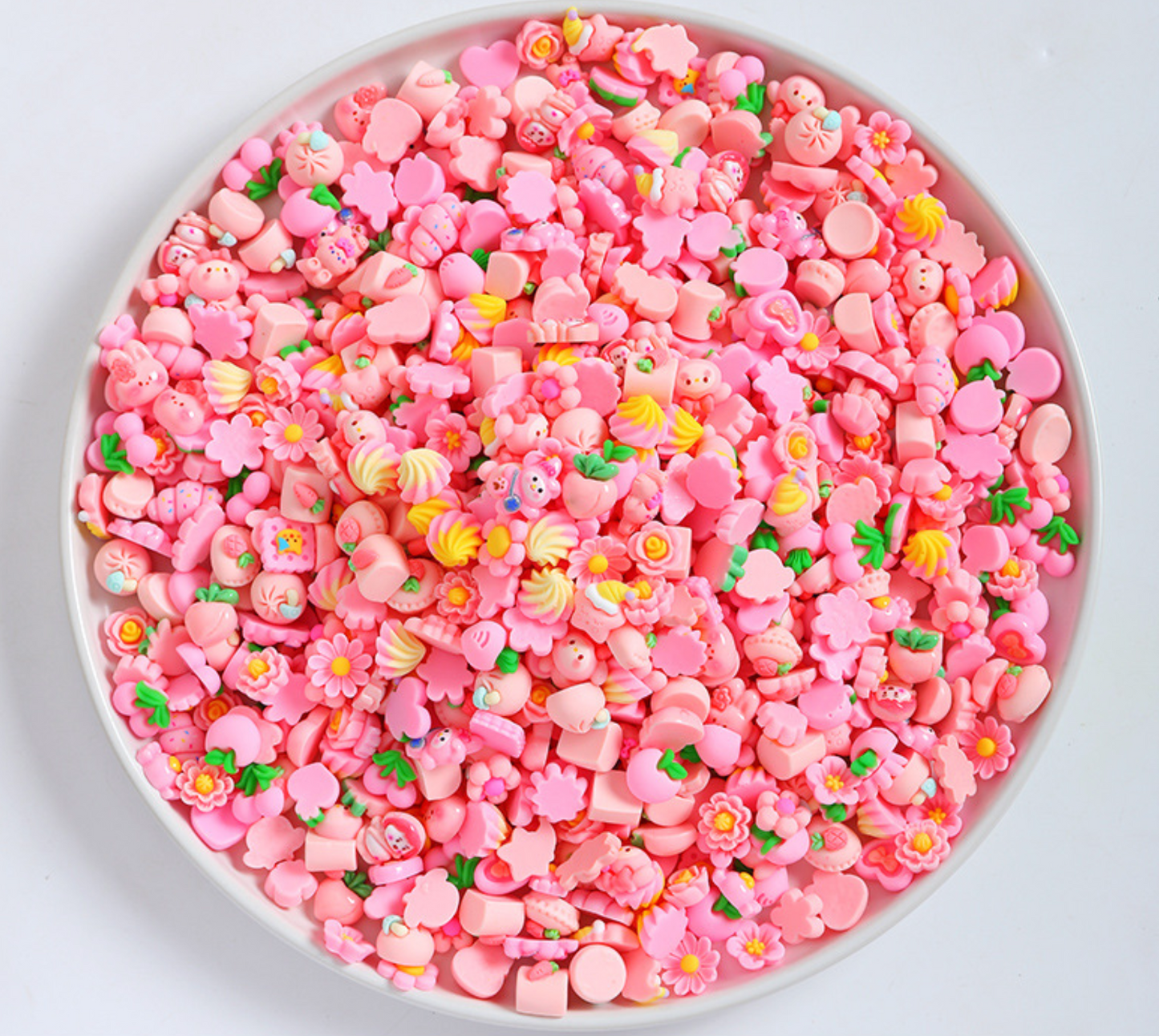 MINI Color Coordinated Random Mix Nail Charms, 3D Nail Art Charms, Mini Cabochon