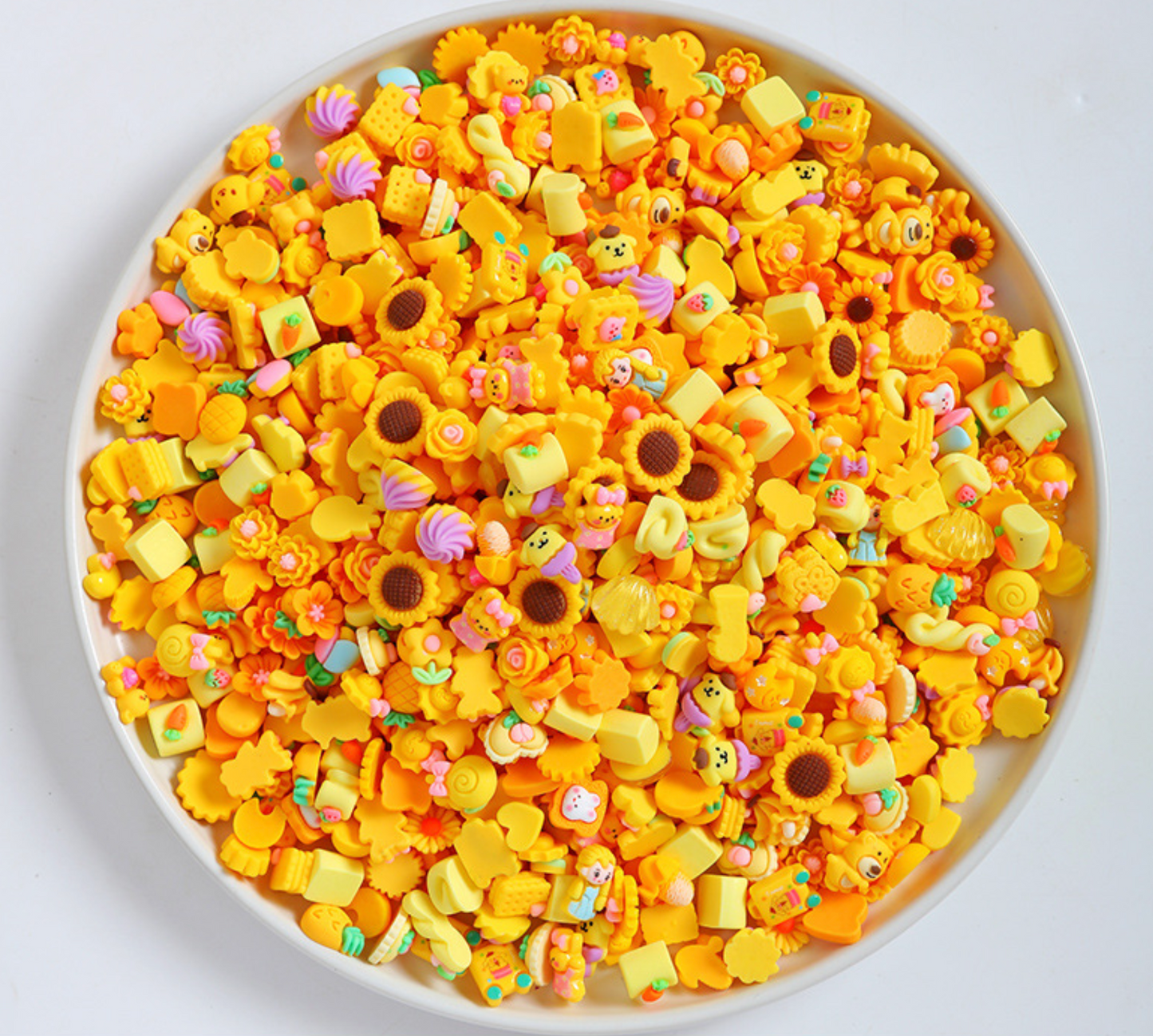 MINI Color Coordinated Random Mix Nail Charms, 3D Nail Art Charms, Mini Cabochon