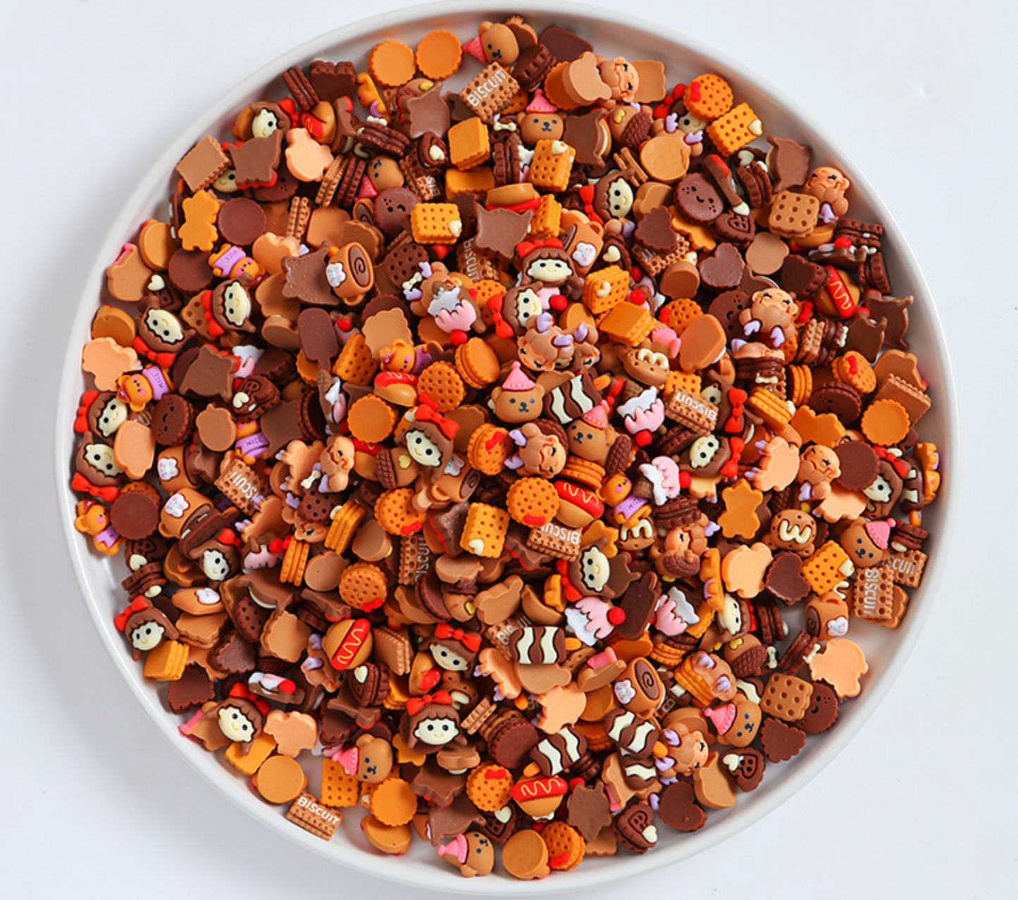 MINI Color Coordinated Random Mix Nail Charms, 3D Nail Art Charms, Mini Cabochon