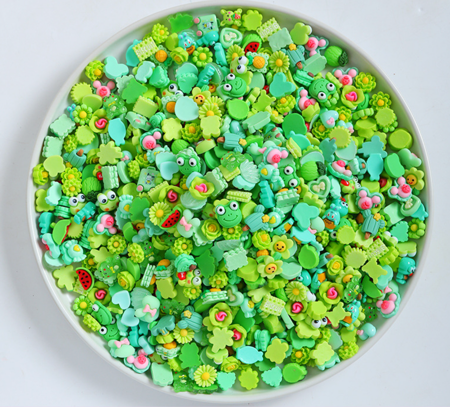 MINI Color Coordinated Random Mix Nail Charms, 3D Nail Art Charms, Mini Cabochon