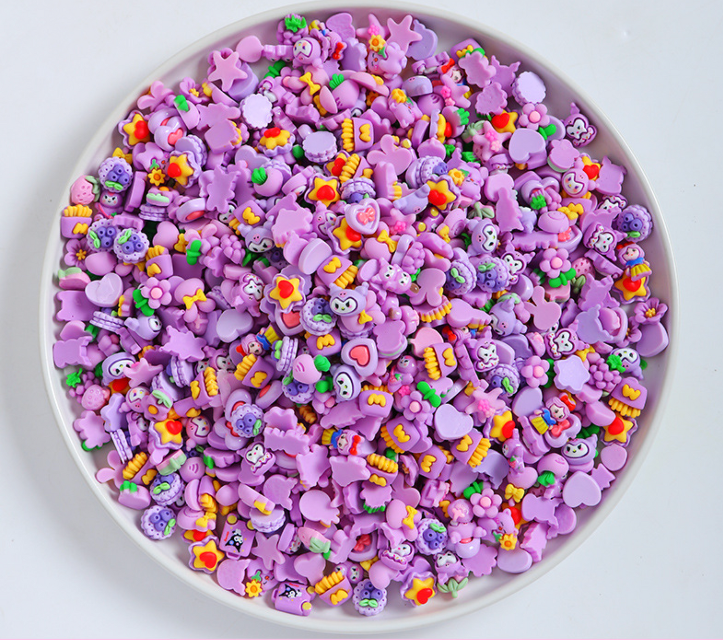 MINI Color Coordinated Random Mix Nail Charms, 3D Nail Art Charms, Mini Cabochon