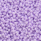3MM Frosted Medium Orchid 8/0 Glass Seed Beads (S048-006)