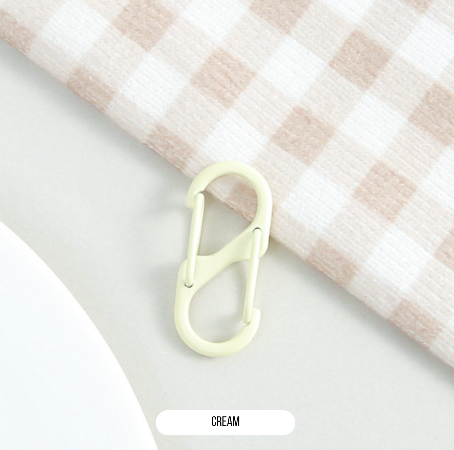 Pastel Spray Painted Double Opening Key Rings (Color Choices Available)