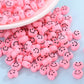 10MM Heart Shaped Smiley Face Beads