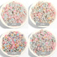 Glow-in-Dark MIXED COLOR Letter A-Z Individual Alphabet Beads (7MM)
