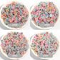 Glow-in-Dark MIXED COLOR Letter A-Z Individual Alphabet Beads (7MM)
