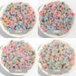 Glow-in-Dark MIXED COLOR Letter A-Z Individual Alphabet Beads (7MM)