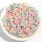 Glow-in-Dark MIXED COLOR Letter A-Z Individual Alphabet Beads (7MM)