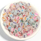 Glow-in-Dark MIXED COLOR Letter A-Z Individual Alphabet Beads (7MM)