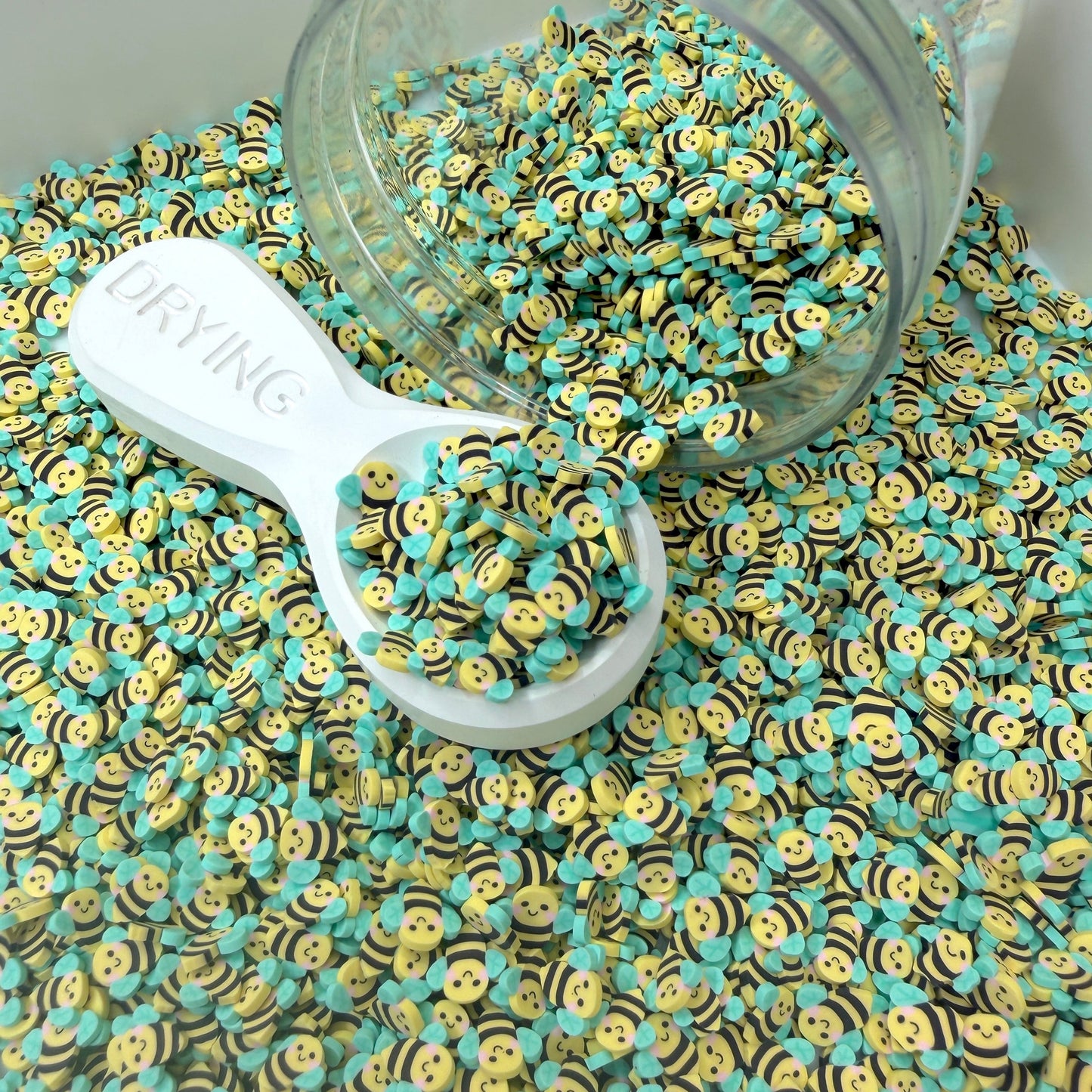 5MM Happy Yellow Bee Sprinkle Pieces (NOT EDIBLE) D8-26