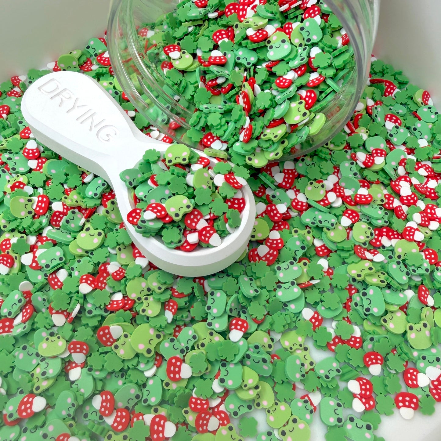 5MM Froggy Forest Party Sprinkle Pieces (NOT EDIBLE) D8-12