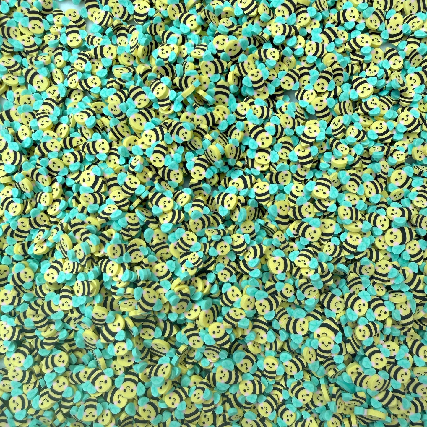 5MM Happy Yellow Bee Sprinkle Pieces (NOT EDIBLE) D8-26