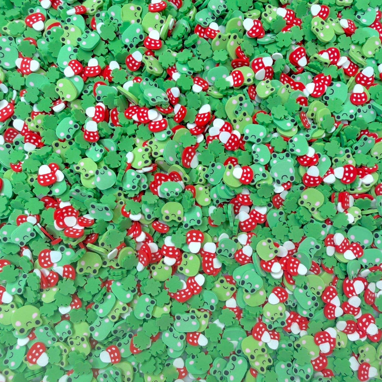 5MM Froggy Forest Party Sprinkle Pieces (NOT EDIBLE) D8-12