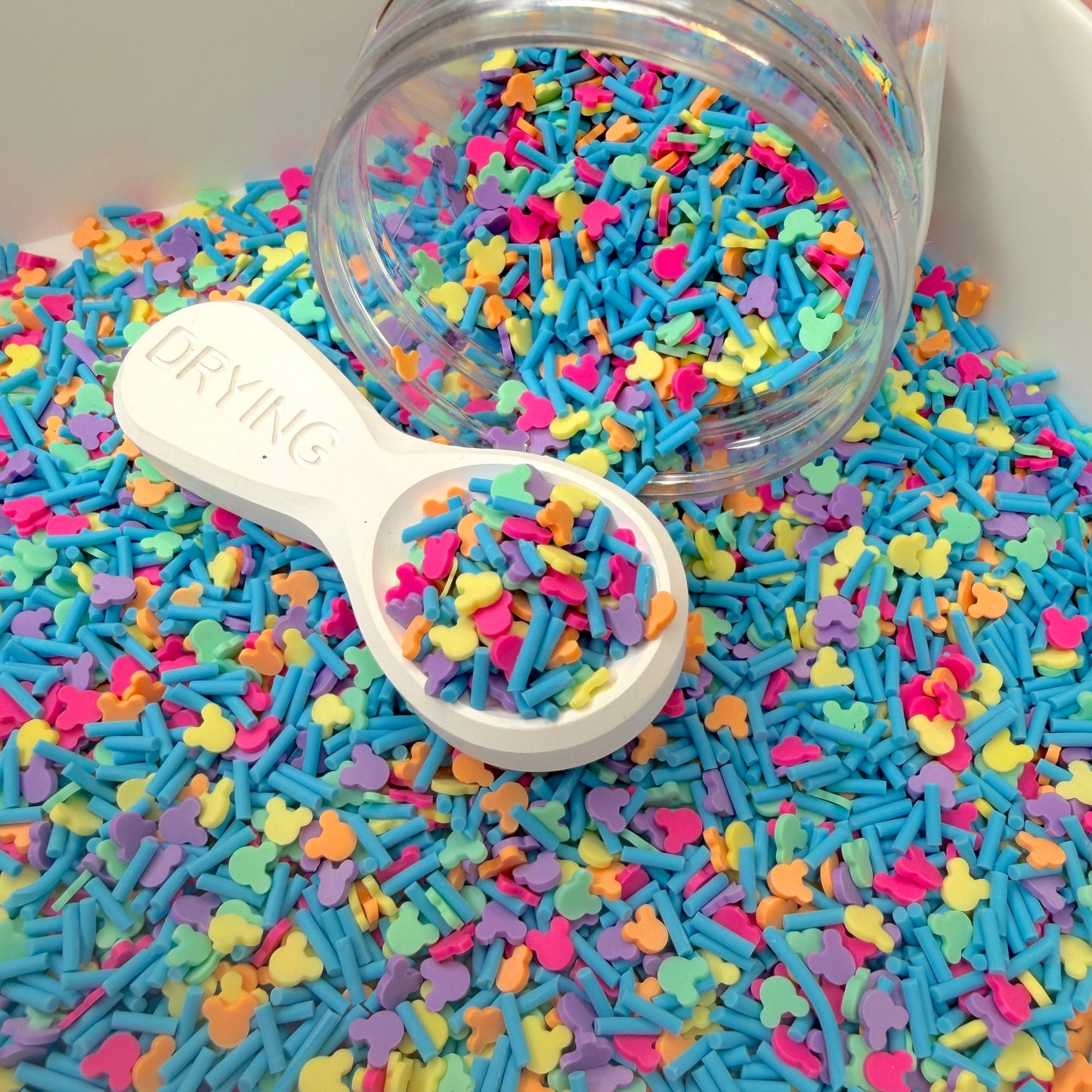 Mouse Party Polymer Clay Sprinkle Pieces (NOT EDIBLE) D29-16