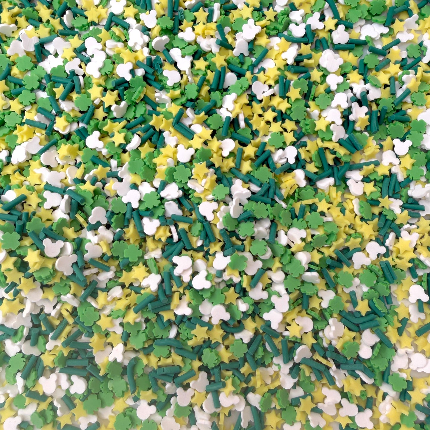 FAKE St. Patricks Mouse Mix Polymer Clay Sprinkle (NOT EDIBLE) D40-22