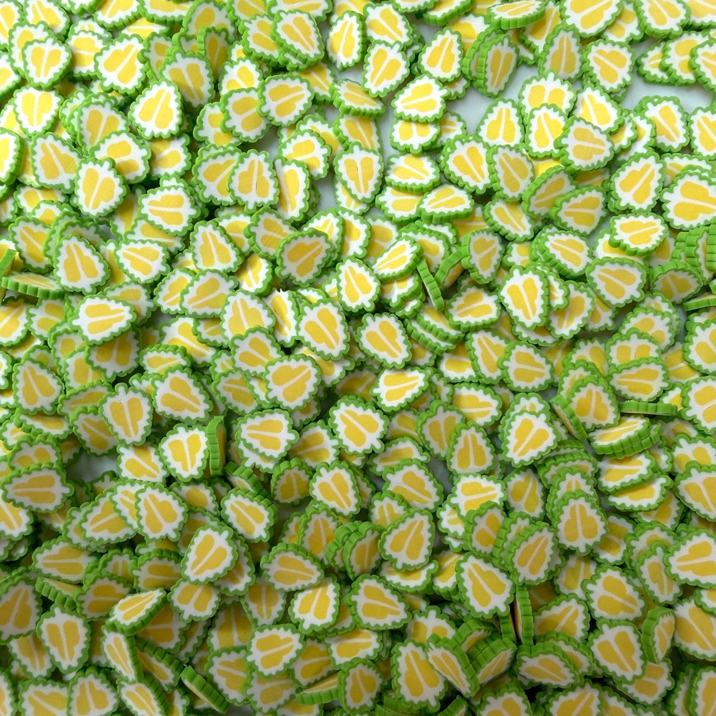 5MM/10MM Durian, Fruit Polymer Clay Sprinkle Pieces (NOT EDIBLE) D14-26/27