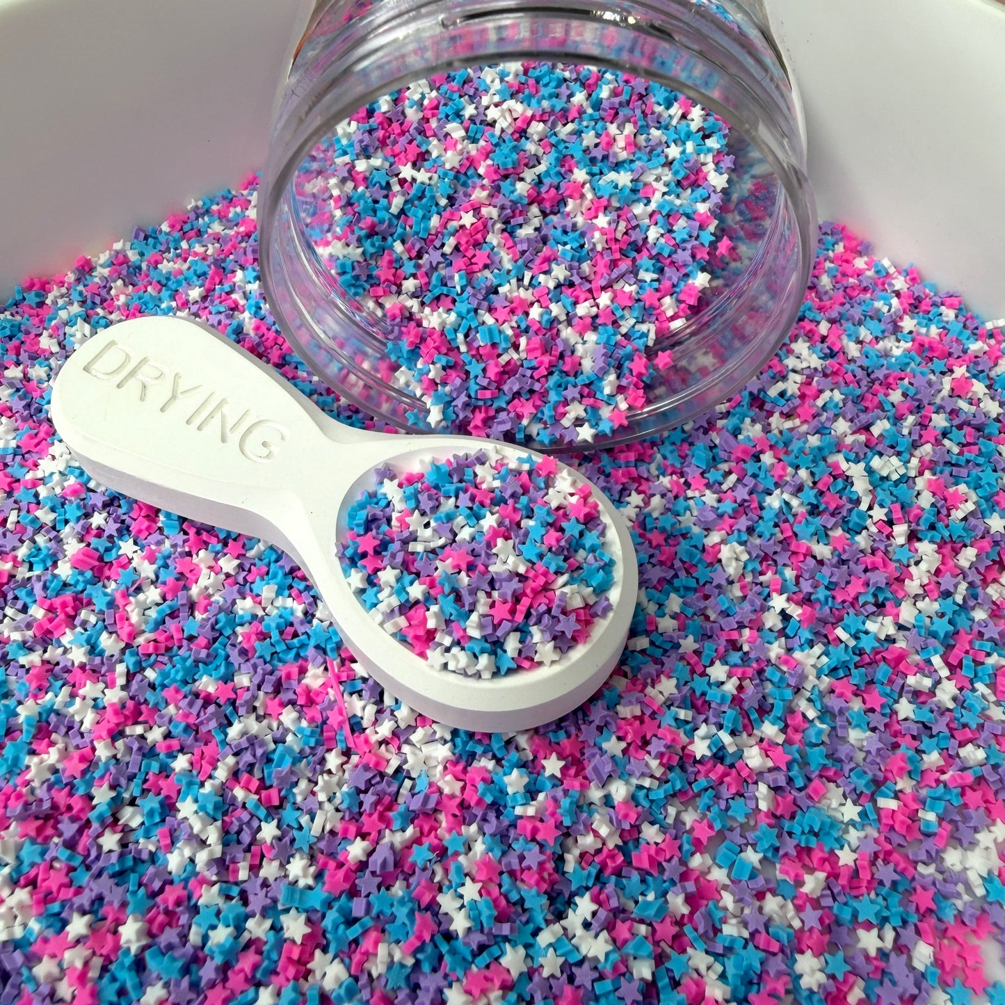 3MM Unicorn Star Polymer Clay Sprinkle Mix (NOT EDIBLE) D14-11