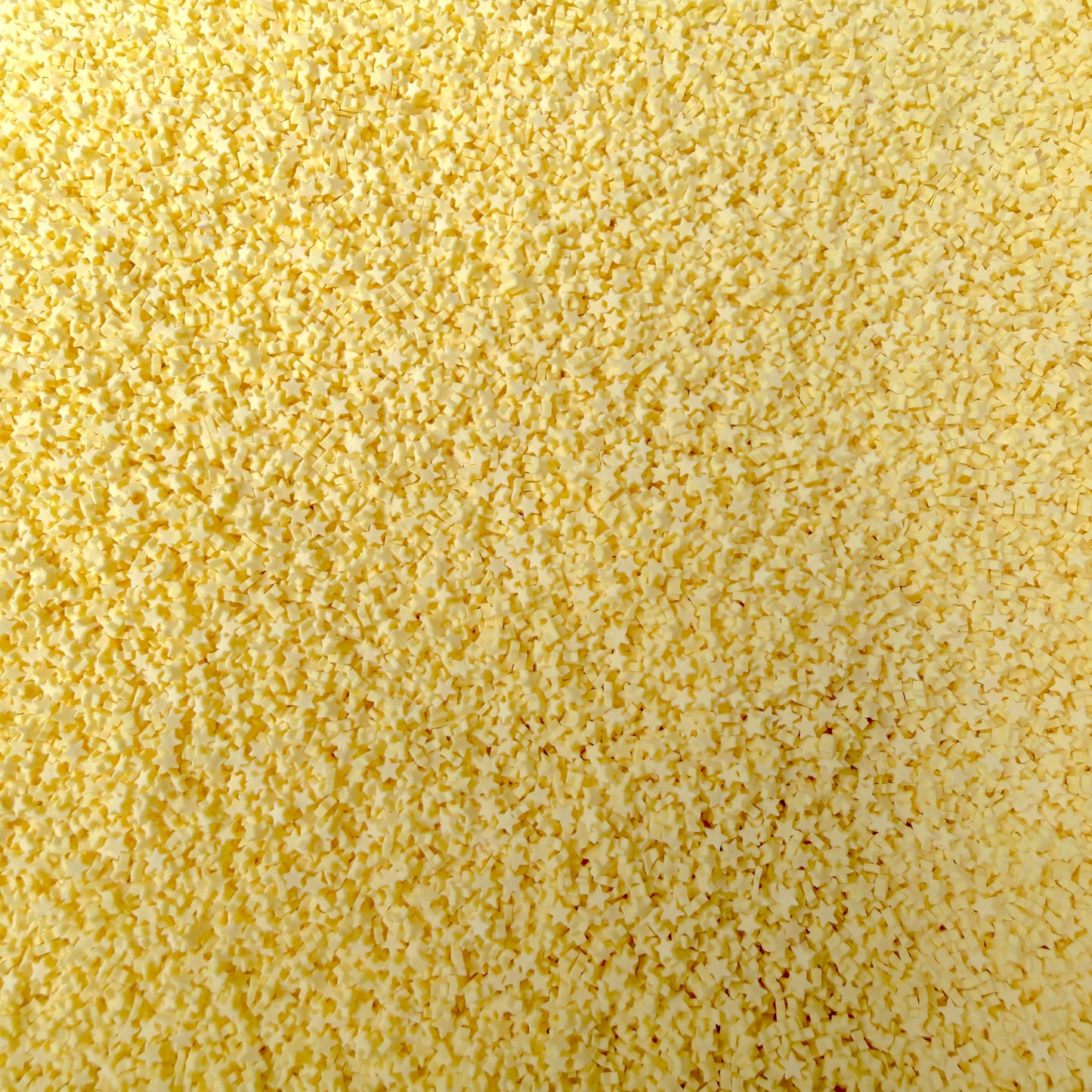 3MM Yellow Star Polymer Clay Sprinkle (NOT EDIBLE) D14-03